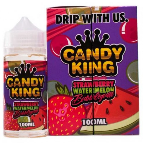 Strawberry Watermelon Bubble, 100ml, Candy King